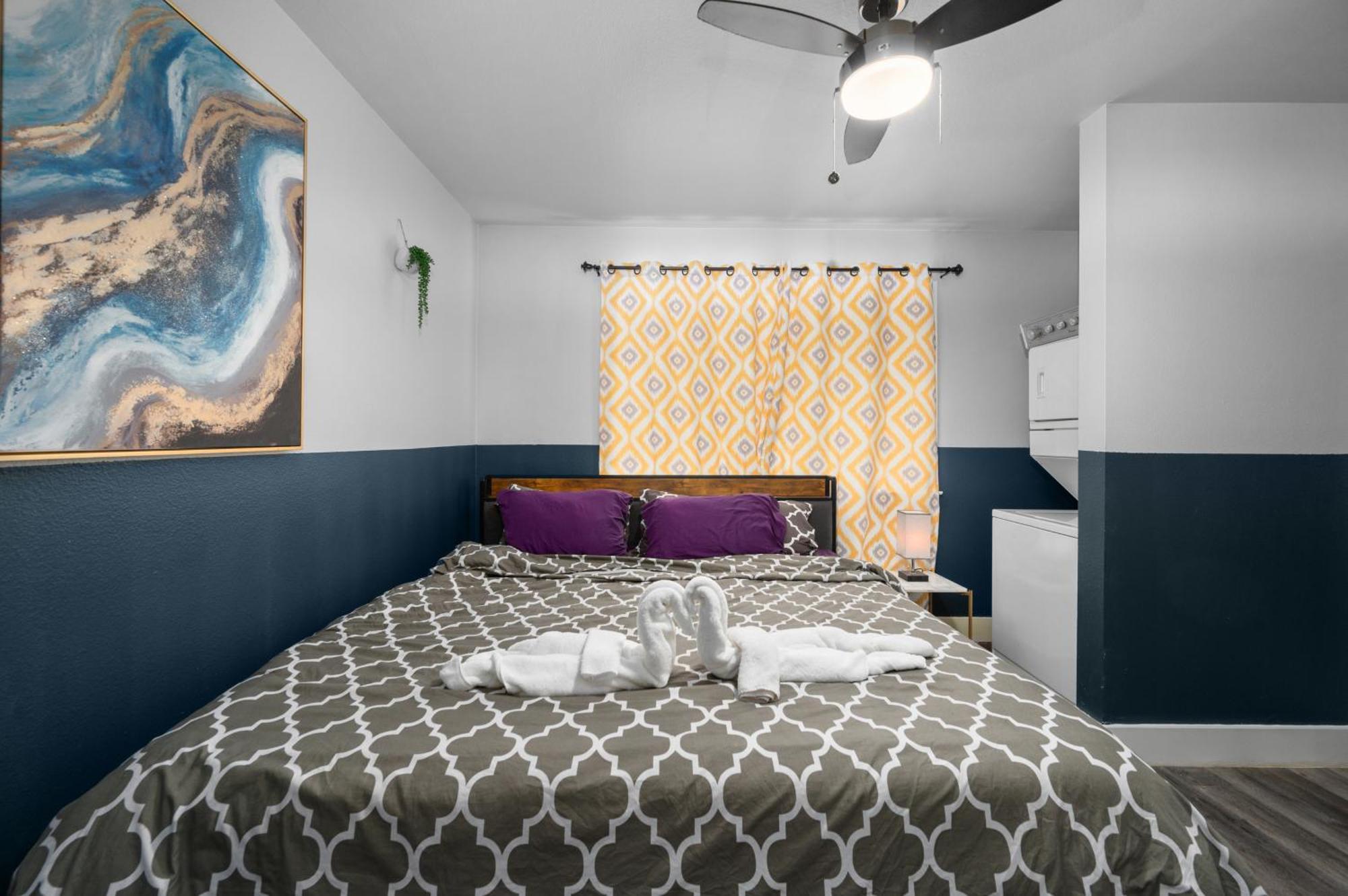 Modern Quirky Apt Near Nrg Stadium & Medical Center Houston Exterior foto